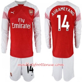 Maillot/Tenue Arsenal FC Pierre-Emerick Aubameyang 14 Enfant Domicile 2018/2019 Manche Longue
